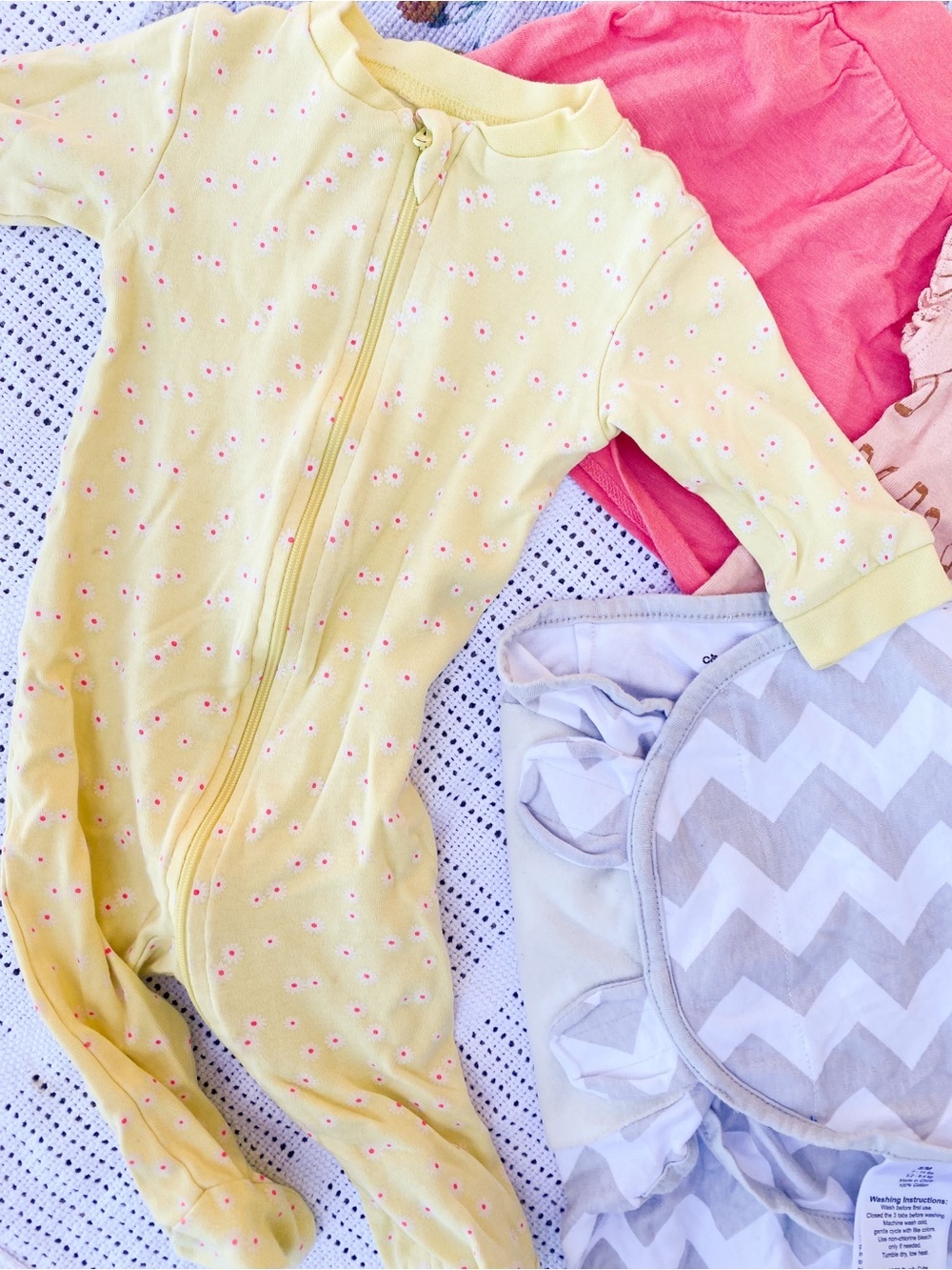 Baby Girls Summertime Bundle | 100% Cotton Capsule Wardrobe 0-3 Months - Picture 4 of 7